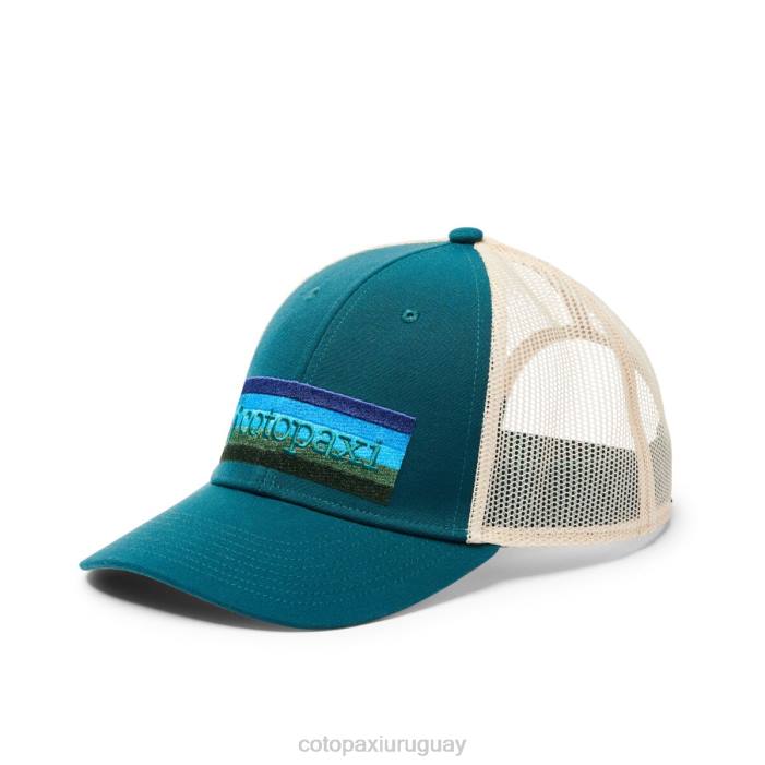 gorra de camionero en el horizonte unisexo Cotopaxi océano profundo 408R180 accesorios