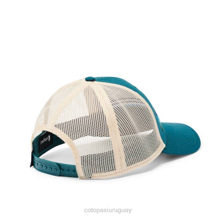 gorra de camionero en el horizonte unisexo Cotopaxi océano profundo 408R180 accesorios