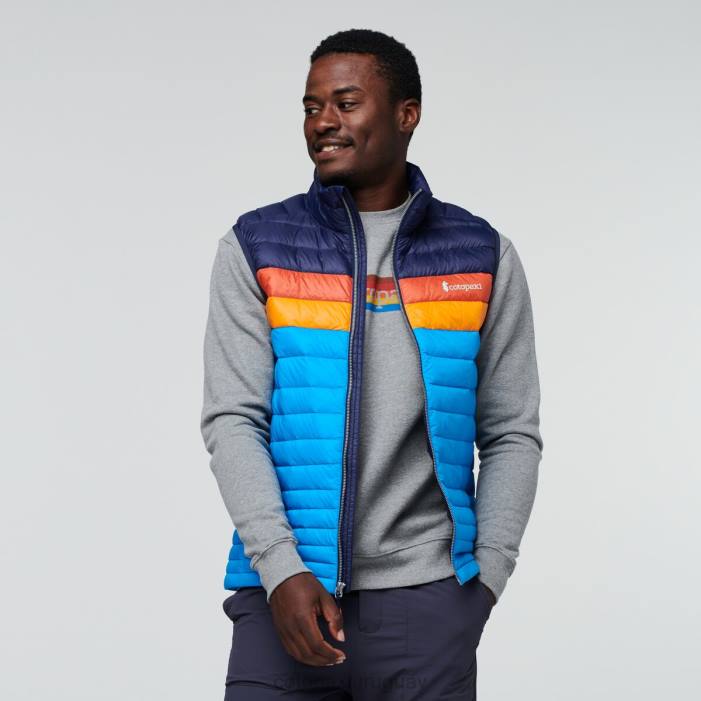 chaleco de plumas fuego hombres Cotopaxi marítimo/agua salada 408R126 ropa