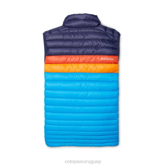 chaleco de plumas fuego hombres Cotopaxi marítimo/agua salada 408R126 ropa