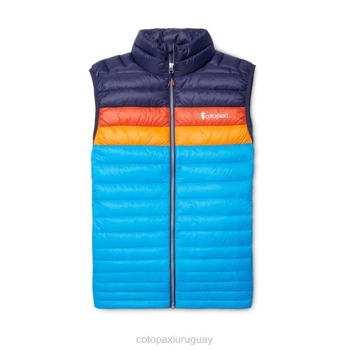 chaleco de plumas fuego hombres Cotopaxi marítimo/agua salada 408R126 ropa