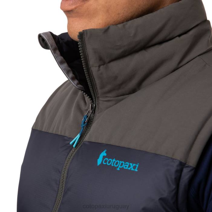 chaleco de plumas solazo hombres Cotopaxi hierro/negro 408R134 ropa