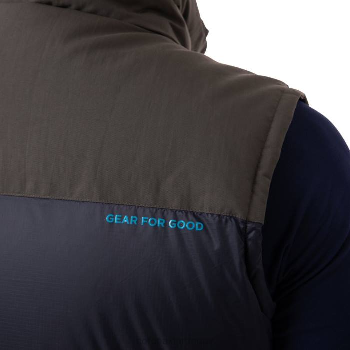 chaleco de plumas solazo hombres Cotopaxi hierro/negro 408R134 ropa