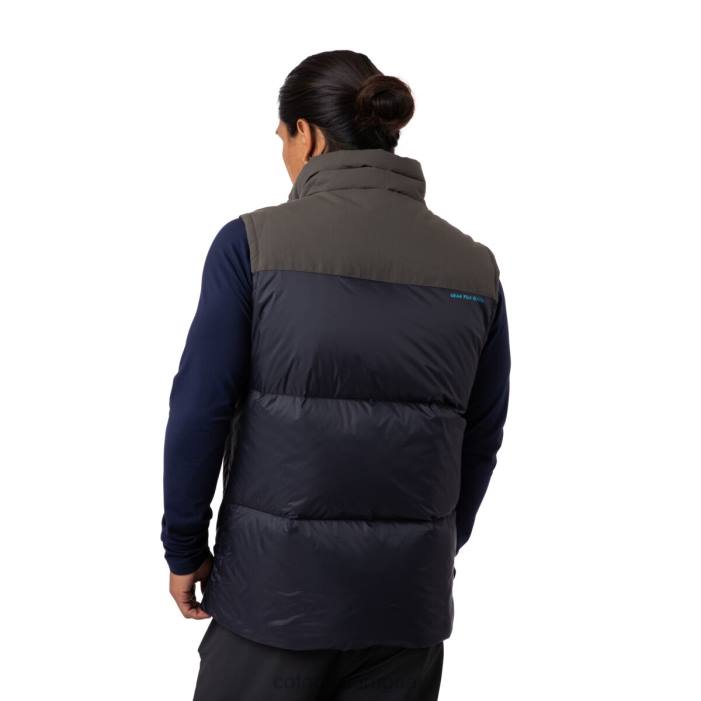 chaleco de plumas solazo hombres Cotopaxi hierro/negro 408R134 ropa