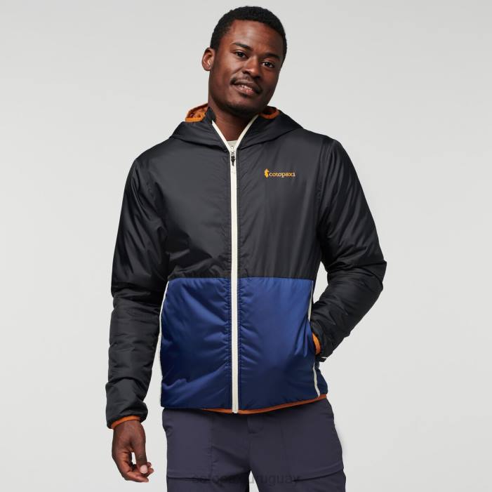 chaqueta con capucha teca calido hombres Cotopaxi estación Espacial 408R106 ropa