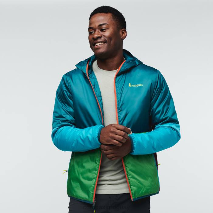 chaqueta con capucha teca calido hombres Cotopaxi sobreviviente 408R100 ropa