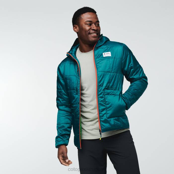 chaqueta con capucha teca calido hombres Cotopaxi sobreviviente 408R100 ropa