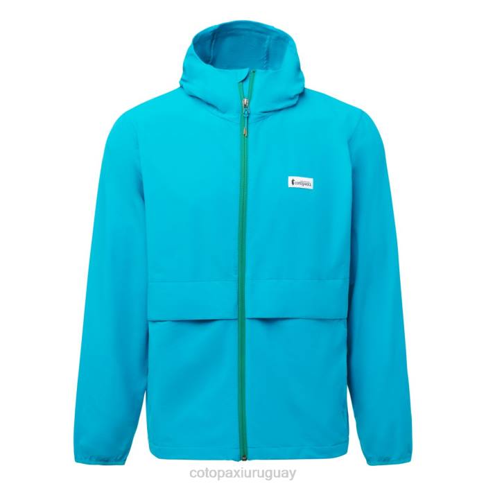 chaqueta de viaje viento hombres Cotopaxi azul mineral 408R101 ropa