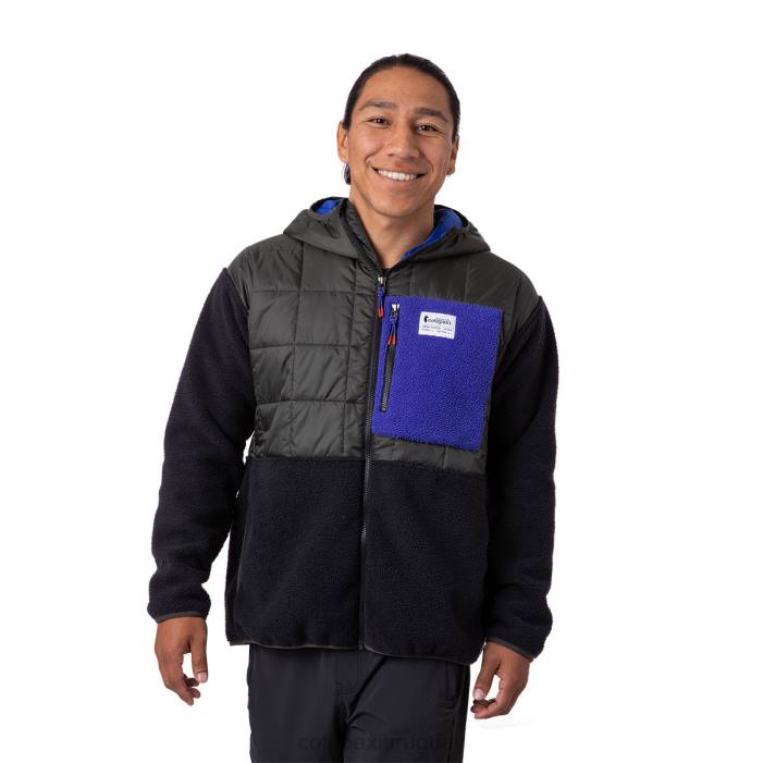 chaqueta híbrida tricotada hombres Cotopaxi hierro/negro 408R116 ropa