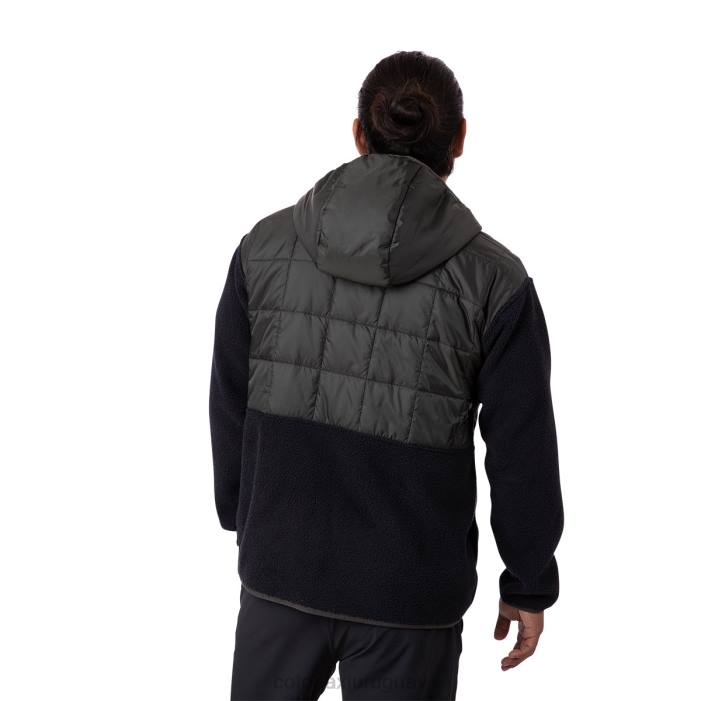 chaqueta híbrida tricotada hombres Cotopaxi hierro/negro 408R116 ropa