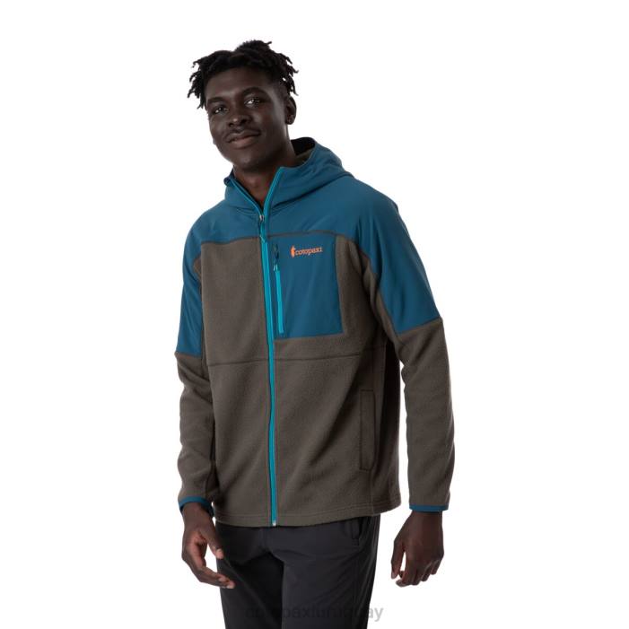chaqueta polar con capucha y cierre completo abrazo hombres Cotopaxi índigo/hierro 408R123 ropa