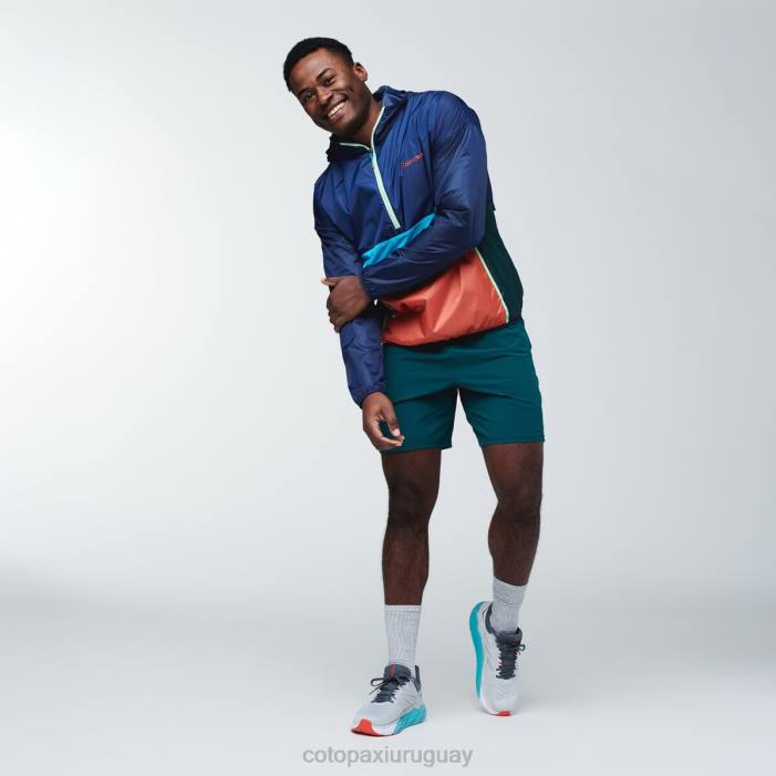 cortavientos teca con media cremallera hombres Cotopaxi sicomoro 408R105 ropa