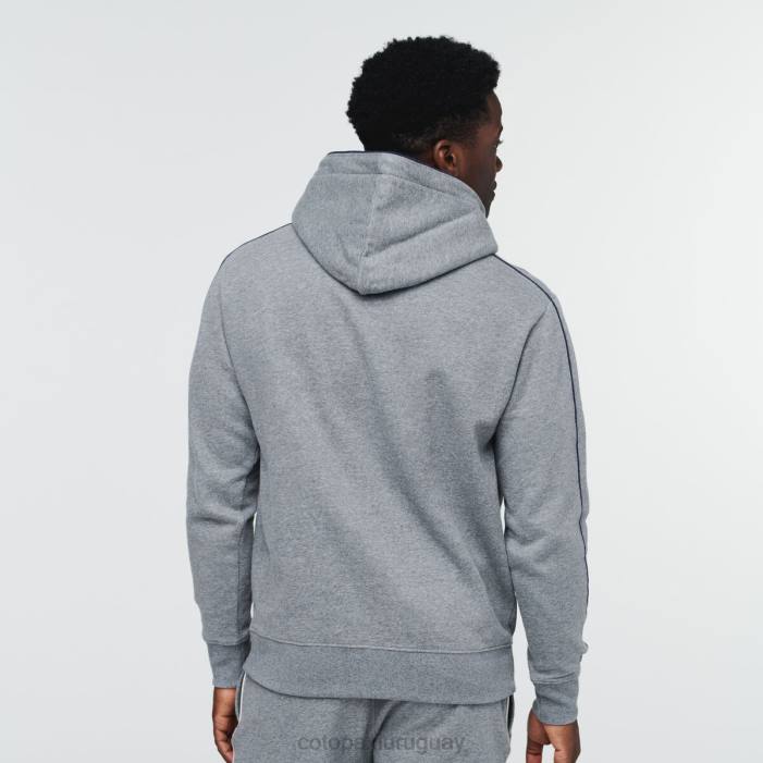 hacer una buena sudadera con capucha hombres Cotopaxi cuero gris 408R143 ropa
