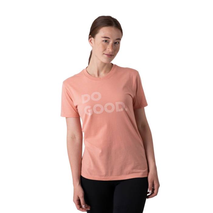 haz una buena camiseta mujer Cotopaxi arcilla 408R72 ropa