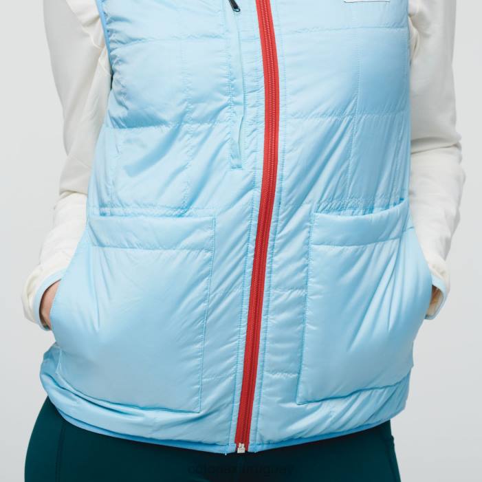 chaleco con capucha teca calido mujer Cotopaxi río sabio 408R48 ropa