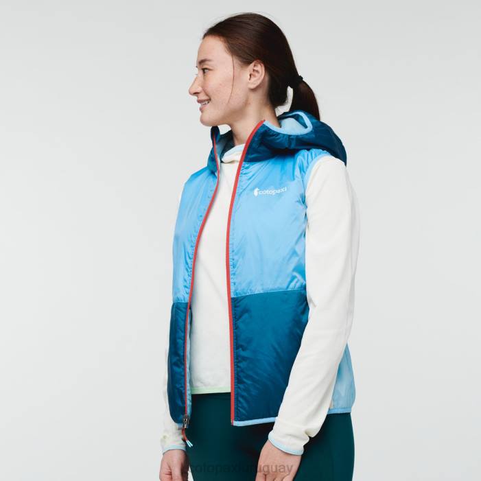 chaleco con capucha teca calido mujer Cotopaxi río sabio 408R48 ropa