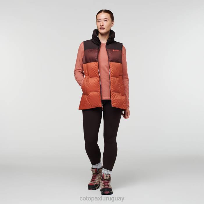 chaleco de plumas solazo mujer Cotopaxi caverna/especia 408R53 ropa