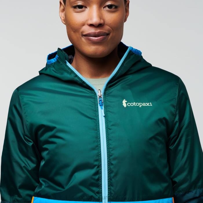 chaqueta con capucha teca calido mujer Cotopaxi Pensacola 408R8 ropa