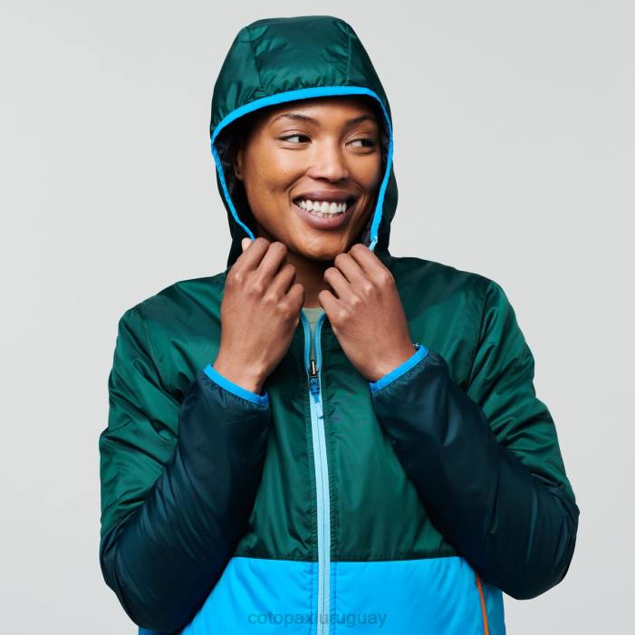 chaqueta con capucha teca calido mujer Cotopaxi Pensacola 408R8 ropa
