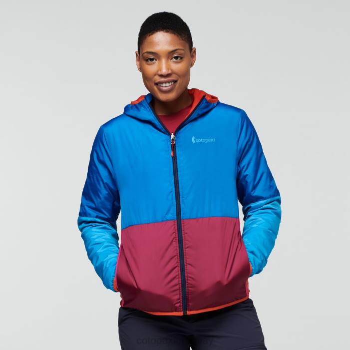 chaqueta con capucha teca calido mujer Cotopaxi ciencia espacial 408R7 ropa