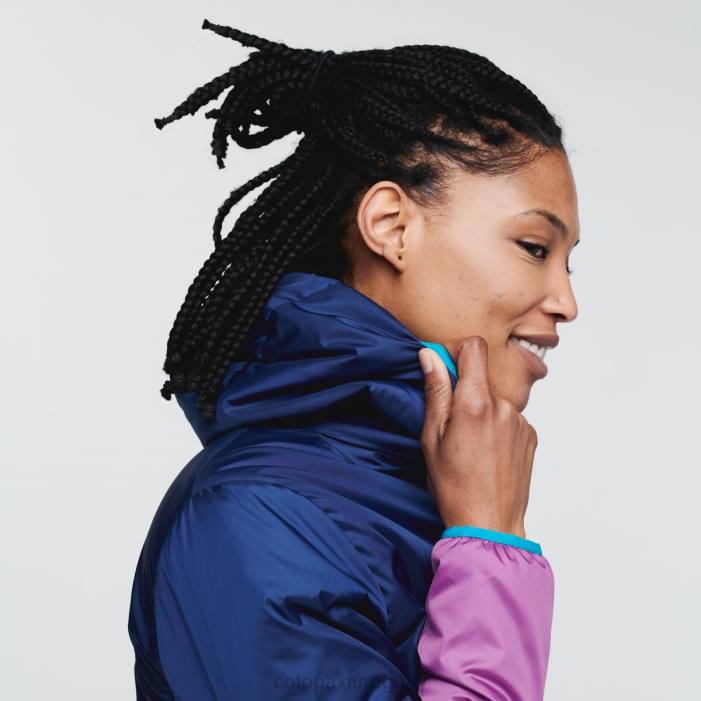 chaqueta con capucha teca calido mujer Cotopaxi cinta de video 408R19 ropa