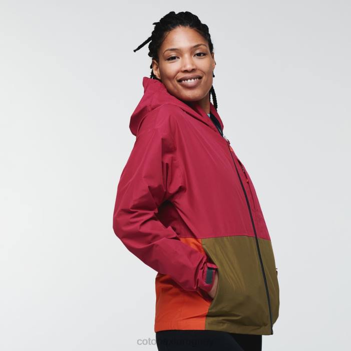 chaqueta de lluvia cielo mujer Cotopaxi frambuesa 408R10 ropa