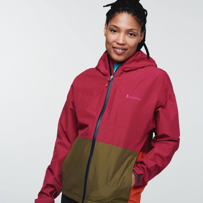 chaqueta de lluvia cielo mujer Cotopaxi frambuesa 408R10 ropa