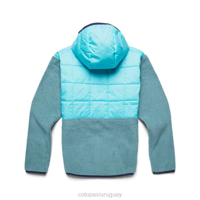 chaqueta híbrida tricotada mujer Cotopaxi cielo/bluegrass 408R29 ropa