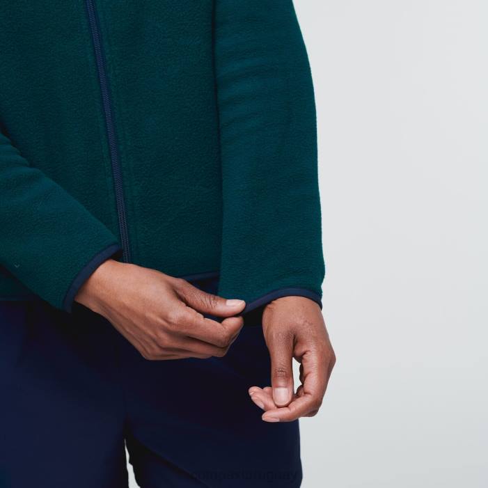 chaqueta polar teca con cierre completo mujer Cotopaxi bosque de algas 408R36 ropa