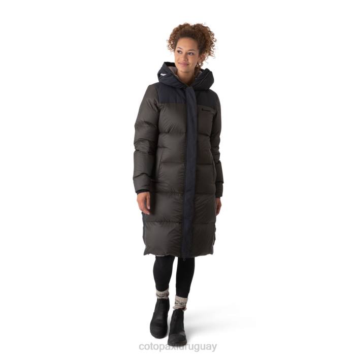 parka solazo de plumas mujer Cotopaxi negro/hierro 408R28 ropa