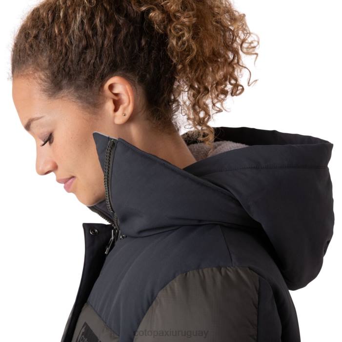 parka solazo de plumas mujer Cotopaxi negro/hierro 408R28 ropa