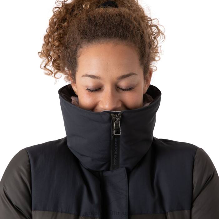 parka solazo de plumas mujer Cotopaxi negro/hierro 408R28 ropa