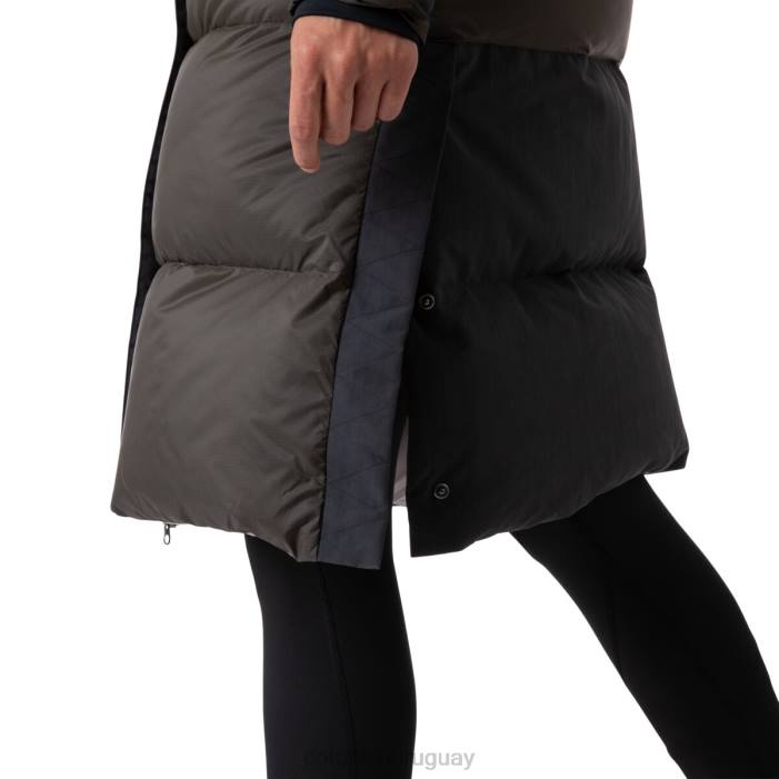 parka solazo de plumas mujer Cotopaxi negro/hierro 408R28 ropa