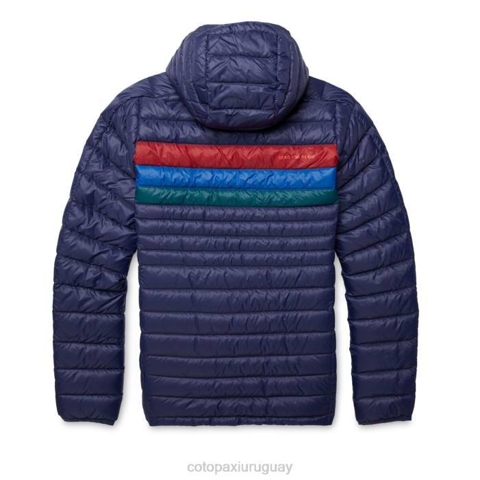 sudadera con capucha fuego down mujer Cotopaxi rayas marítimas 408R3 ropa
