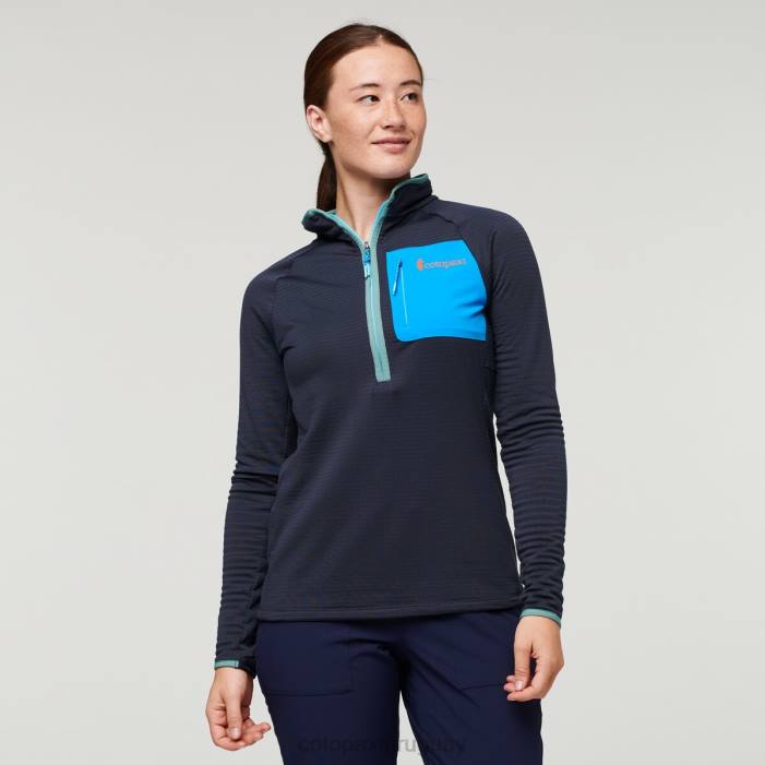 suéter otero de polar con media cremallera mujer Cotopaxi grafito 408R22 ropa