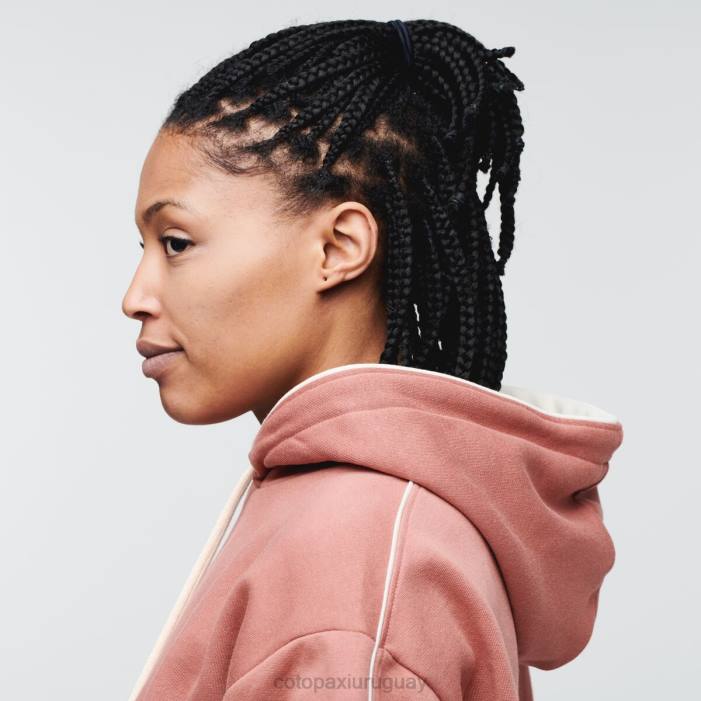 hacer una buena sudadera con capucha mujer Cotopaxi de barro 408R62 ropa