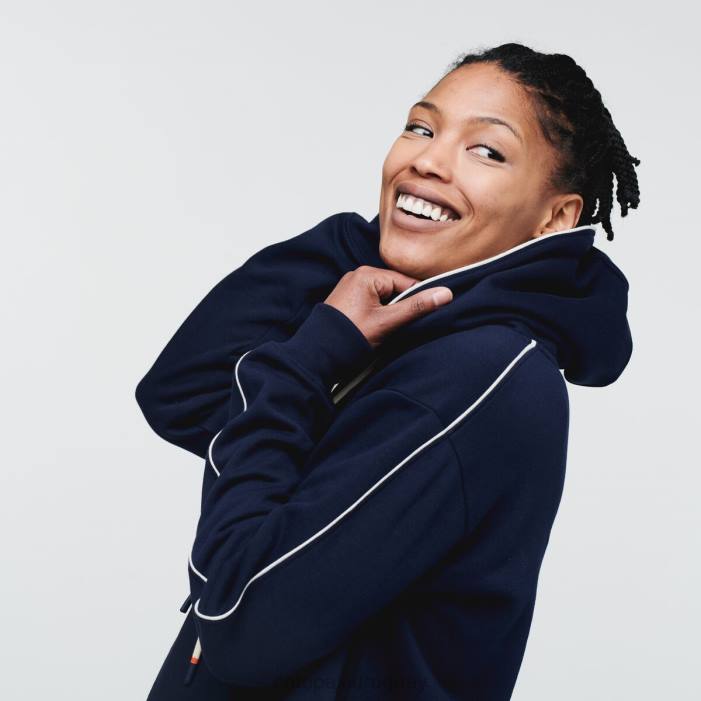hacer una buena sudadera con capucha mujer Cotopaxi marítimo 408R59 ropa