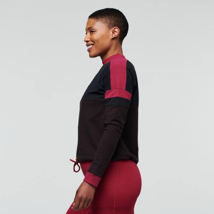 sudadera bandera mujer Cotopaxi negro/caverna 408R55 ropa