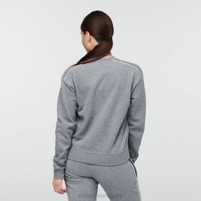 sudadera con capucha do good crew mujer Cotopaxi cuero gris 408R60 ropa